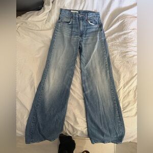 Zara Light Blue Flare Jeans